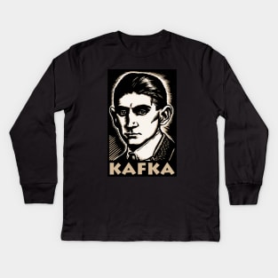 Franz Kafka Kids Long Sleeve T-Shirt